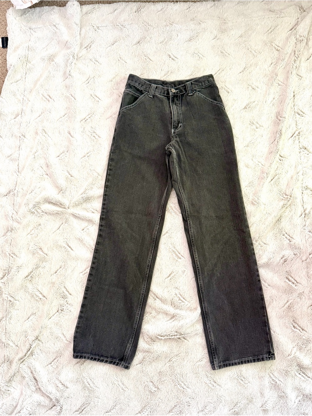 John Galt (Brandy Melville) black carpenter jeans